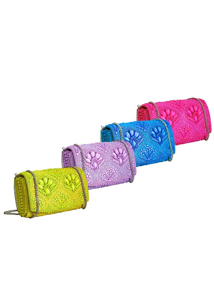 Pochette Maya Blue Capri van Iconique Pochette Maya Blue Capri van Iconique