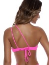 Assymetrische Ring Top Blazing Pink