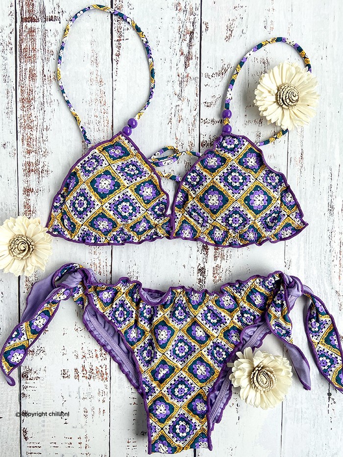 Triangle Bikini Crochet by Vitamins Vacanze Italiane Triangle Bikini Crochet by Vitamins Vacanze Italiane