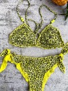 Triangle Bikini Neon Safari