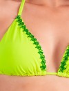 Bikini Triangle Neon Green