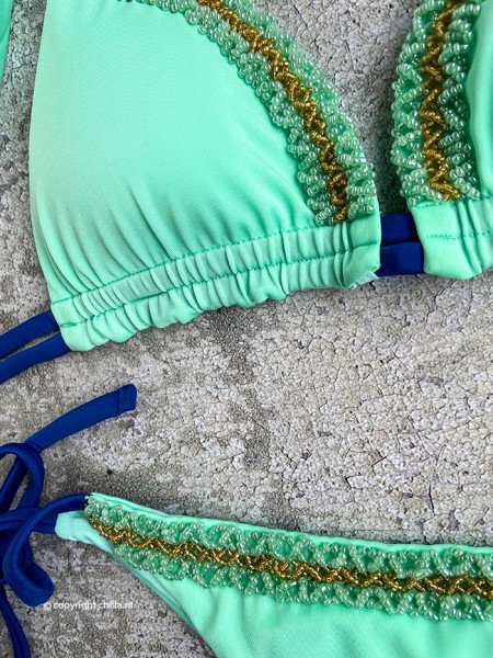 Semi-Thong Bikini Mint by Mystical Swimwear