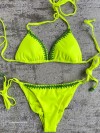 Bikini Triangle Neon Green