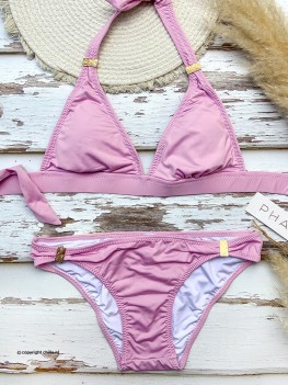 Halter Top and Intermediate Bottom Lilac Pink by Phax