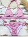 Halter Top and Intermediate Bottom Lilac Pink