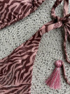 Triangle Bikini Aurora Zebra Shiny