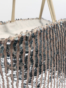 Strandtas Miller Zilver van Pia Rossini 2