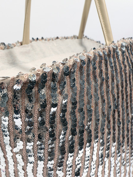 Beach Basket Miller Silver yb Pia Rossini