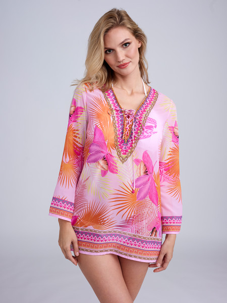 Adalia Tunic Pink by Pia Rossini