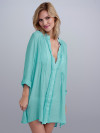 Reeva Beach Shirt Aquamarine