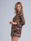 Saffie Kaftan Luipaardprint