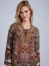 Saffie Kaftan Luipaardprint