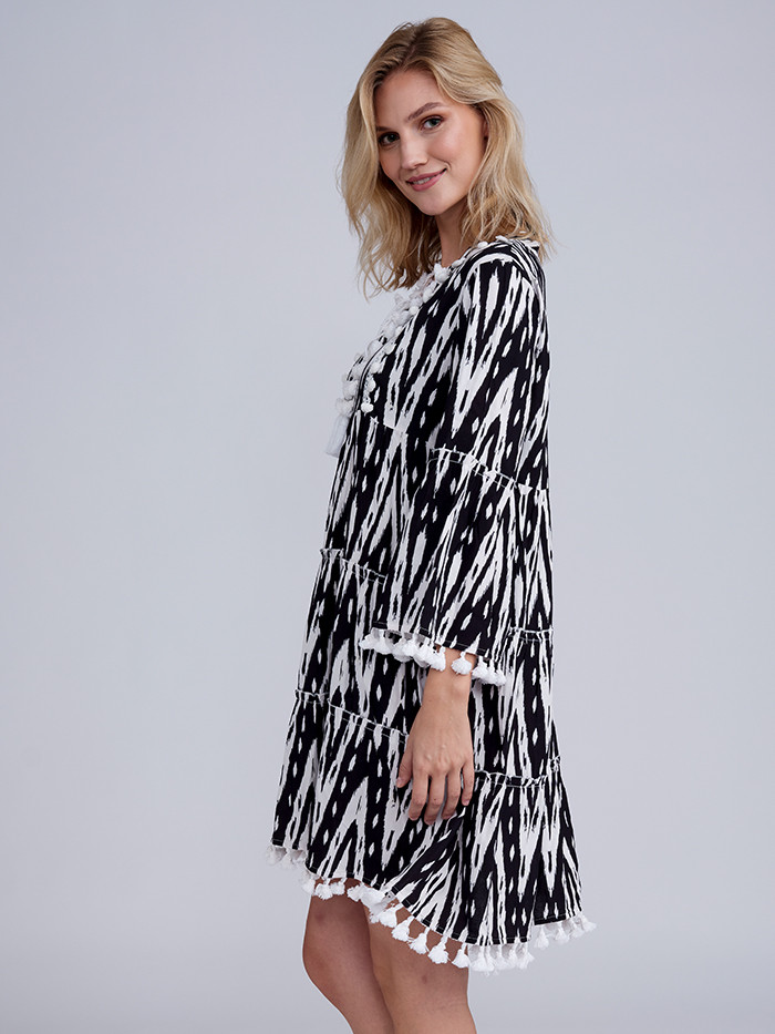 Kova Dress Black/White by Pia Rossini Kova Dress Black/White by Pia Rossini