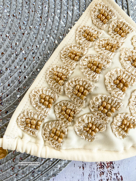 TrBikini Tri Bordado Crudo by Swim Days