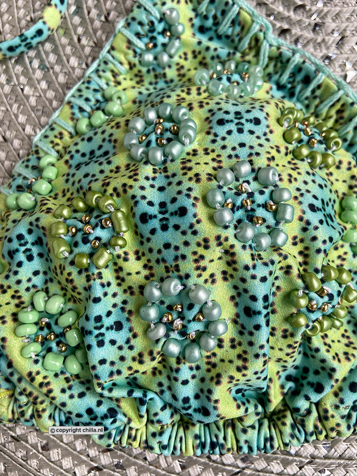 Bikini Tri Bordado Verde van Swim Days Bikini Tri Bordado Verde van Swim Days