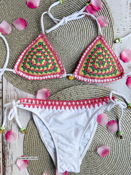 Bikini Crochet Chic Blanco by Swim Days