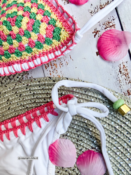 Bikini Crochet Chic Blanco by Swim Days