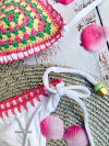 Bikini Crochet Chic Blanco