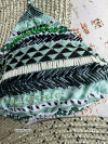 Bikini Triangle Verde Bordado