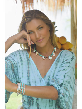 Unique and exclusive handmade earrings turquoise from Hot Lava