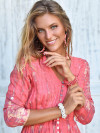 Oorbellen Indy Hot Coral