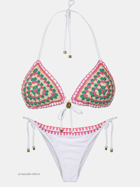 Bikini Crochet Chic Blanco by Swim Days