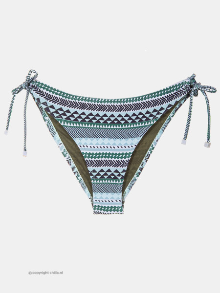 Bikini Triangle Verde Bordado van Swim Days