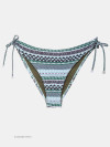 Bikini Triangle Verde Bordado