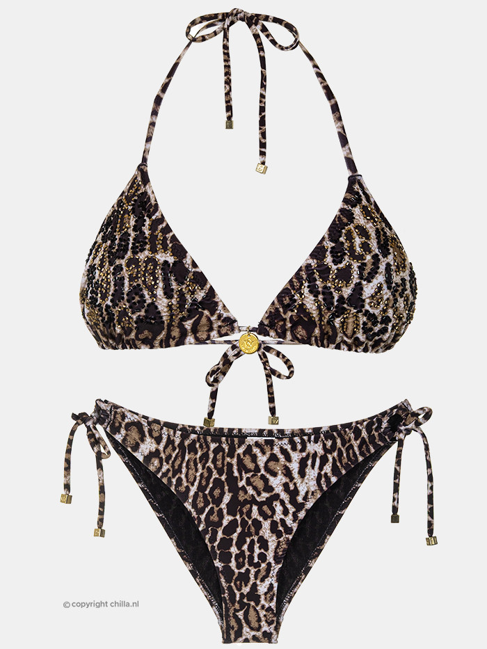 Triangle Bikini Leopard van Swim Days Triangle Bikini Leopard van Swim Days