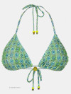 Bikini Tri Bordado Verde