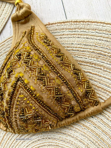 Bikini Luxury Gold Beaded - Special Edition