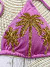 Palmboom Bikini Plum