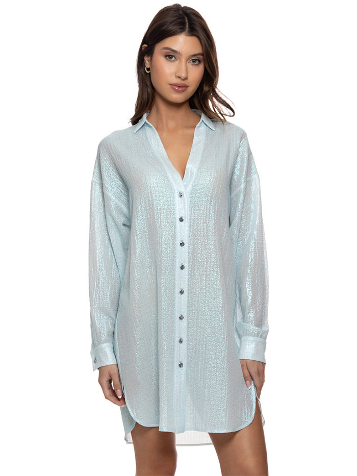Blouse Dress Celestial Tides by Luli Fama Blouse Dress Celestial Tides by Luli Fama