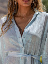 Blouse Dress Celestial Tides
