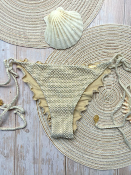 Tie-side Broekje Luminous Gold van Luli Fama 2