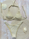 Bikini Halter Luminous Gold