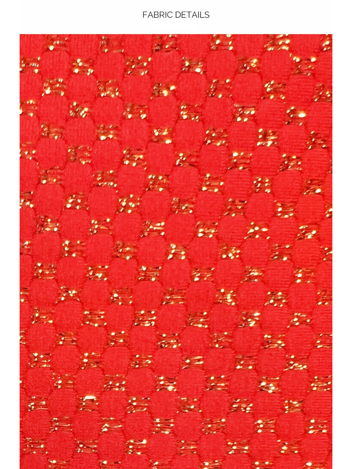 Halter Top Sunkiss Glow Red van Luli Fama Halter Top Sunkiss Glow Red van Luli Fama