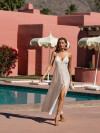 Maxi-Dress Celestial Tides Gold