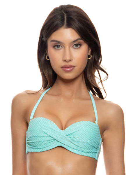 Push-up Top Sunkiss Glow Aqua by Luli Fama