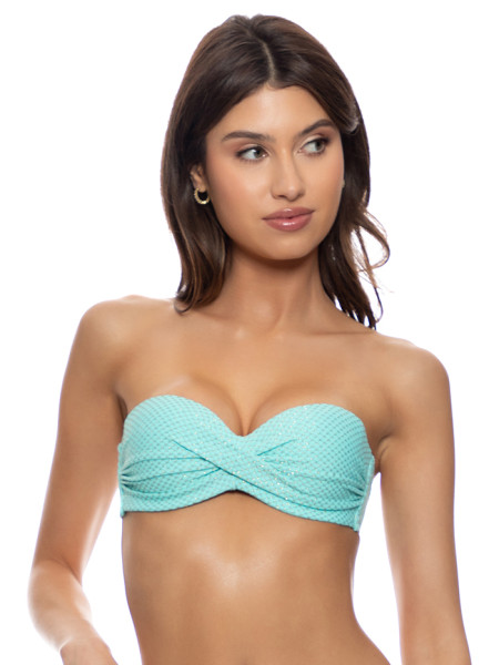 Push-up Top Sunkiss Glow Aqua by Luli Fama