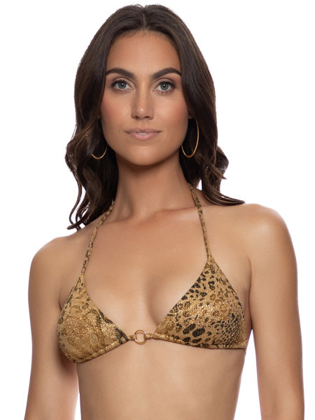 Ring Triangle Top Safari Sunsets  by Luli Fama