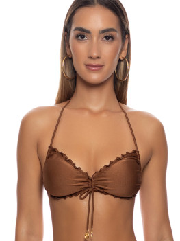 Bandeau Top Cosita Buena Bruin van Luli Fama 2