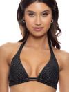 Halter Top Sunkiss Glow Black