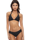 Bikini Halter Sunkiss Glow Black