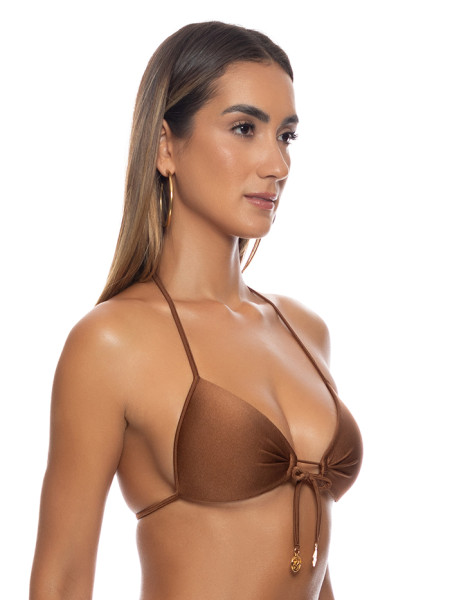 Push-up Top Cosita Buena Brown van Luli Fama