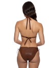 Bikini Halter Natural Habitat Brown