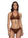 Bikini Halter Natural Habitat Brown