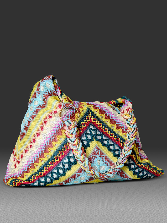 Boho Beach Bag High Noon Heat by Luli Fama Boho Beach Bag High Noon Heat by Luli Fama