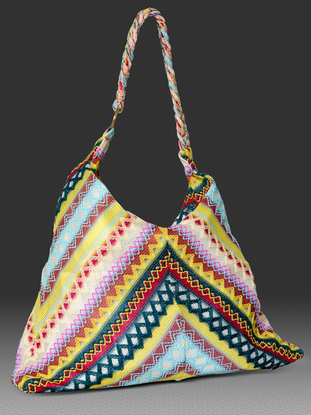 Boho Beach Bag High Noon Heat by Luli Fama