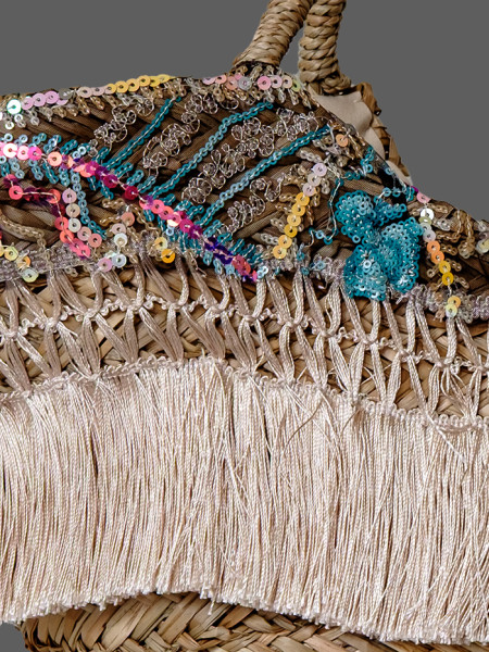 Strandtas Rayne Naturel van Pia Rossini